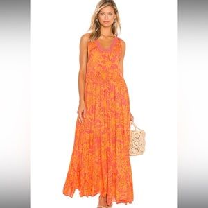 Free people maxi dress XS